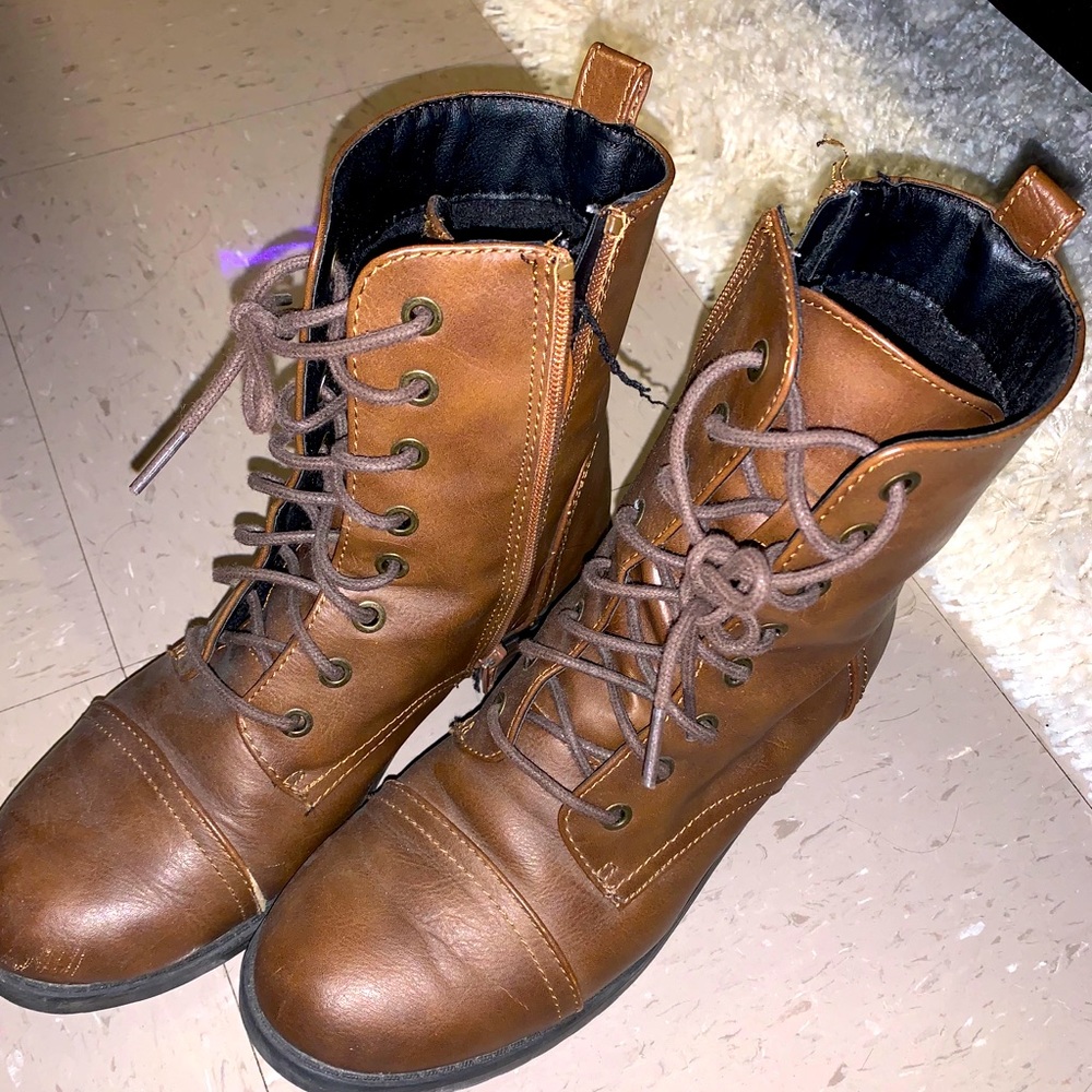 Brown boots